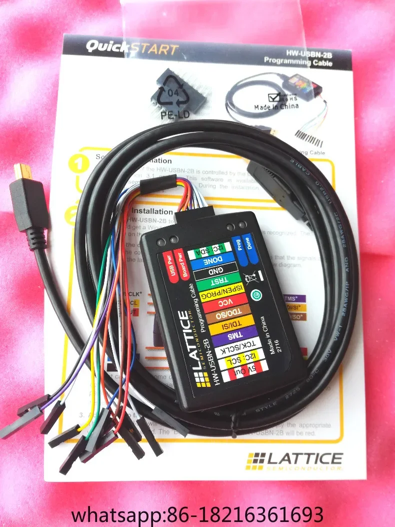 

HW-USBN-2B Lattice USB ISPDOWNLOAD CABLE Download Cable Programmer