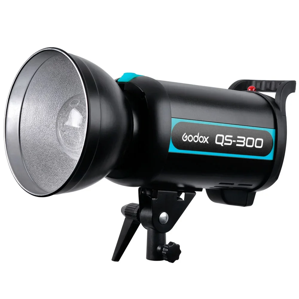 Godox QS300 5600K 300W 110V/220V Studio Strobe Photo Flash Light Lamp for Wedding/Portrait/Fashion/AD/Art Photography Shooting