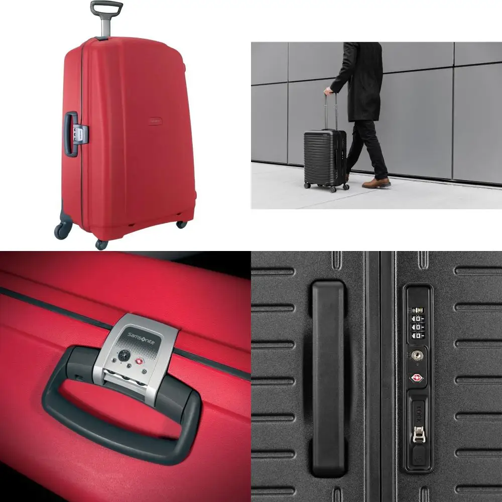 أمتعة دوارة f'lite gt 31، أحمر، مقاس واحد