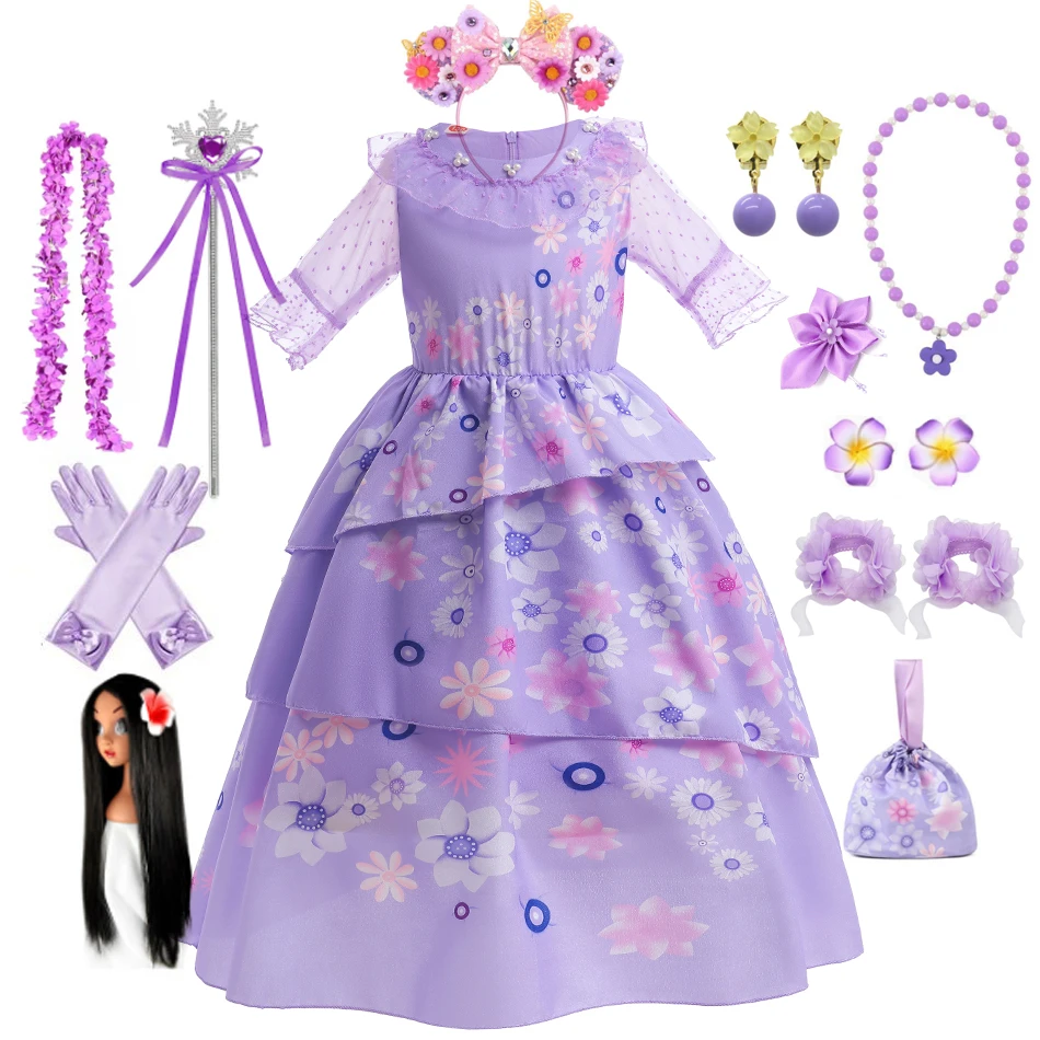 Isabella Charm Dress Girl Princess Dress Fantasy Party Kid Clothes