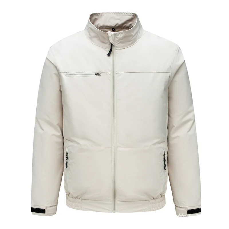 Summer Cooling Jacket Four Hole Fan Clothing Men USB Refrigeration Air Conditioning Clothes Outdoor Labor Protection Workwear