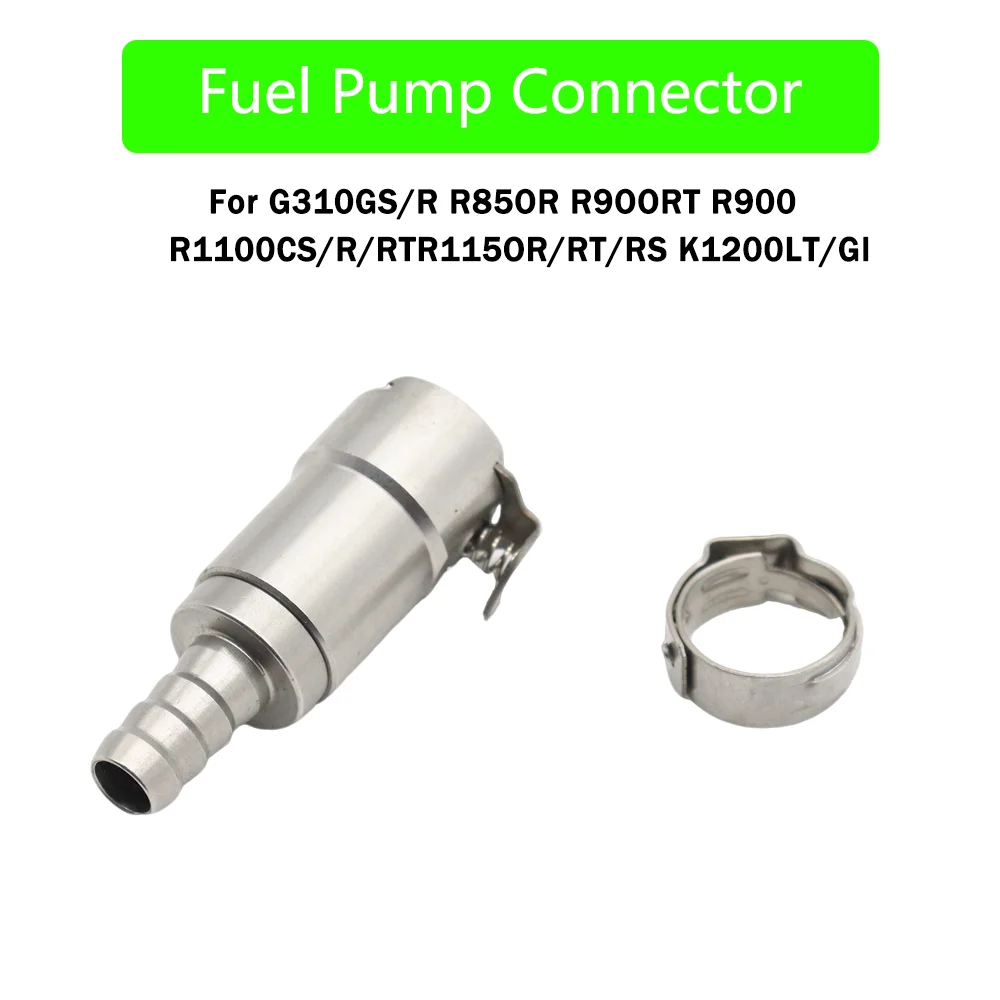 For BMW R1200GS R850R R900RT R1100 R1150 R 1200GS 850R G310R H2 Motorcycle Fuel Pump Quick Release Metal Connector