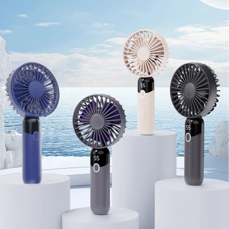 L8RE Rechargeable Handheld Portable Fan Air Conditioners Portable Small Pocket Fan