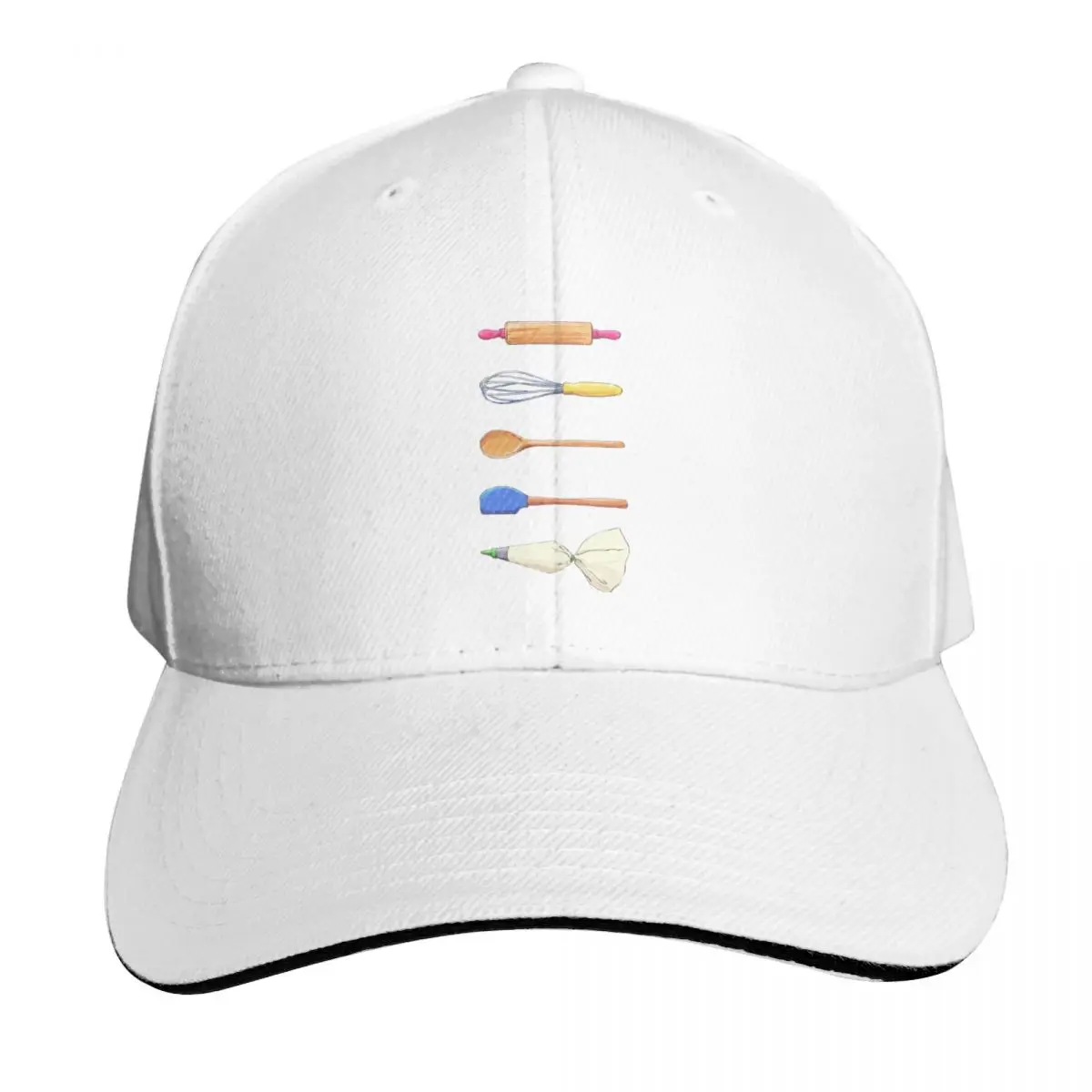 Utensilios de repostería para niñas, gorra de béisbol, sombrero de verano