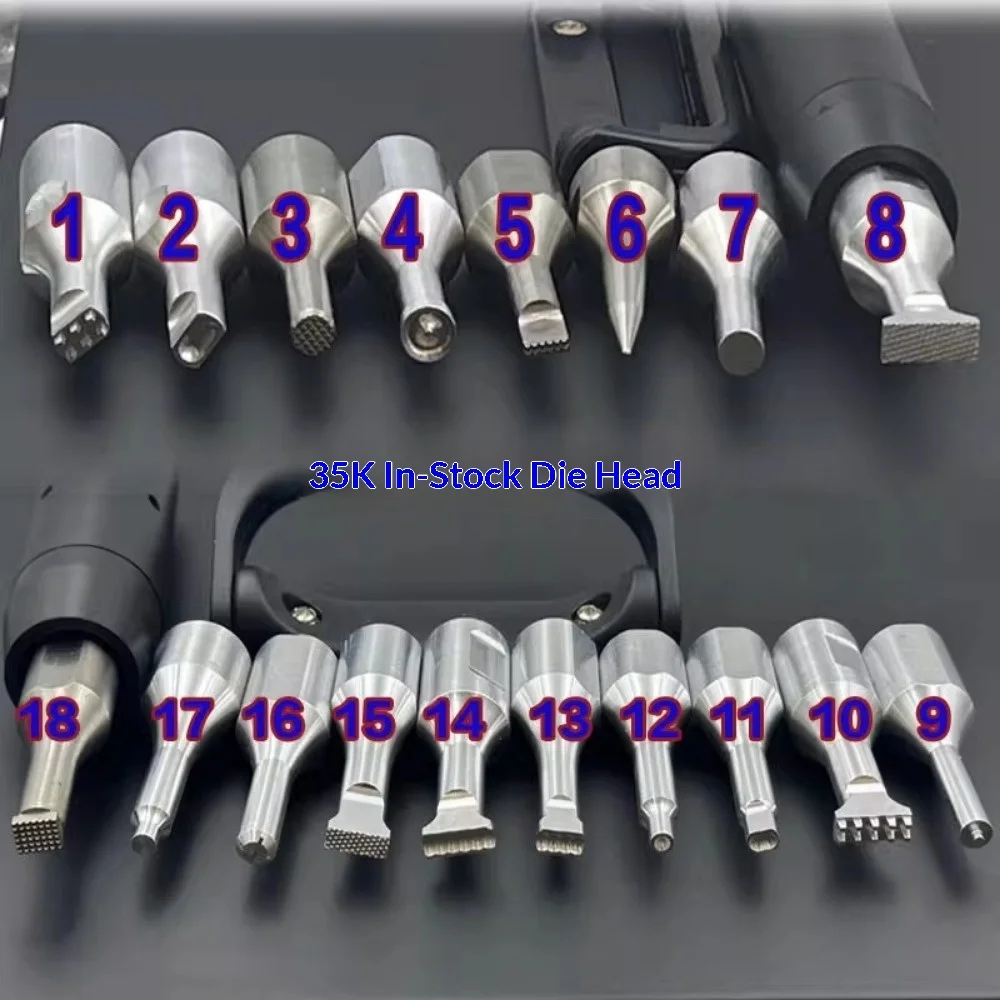 35Khz Ultrasonic Plastic Spot Welding Machine Nozzle M8x1.25 1pcs Accessories Customizable Size Welding Head