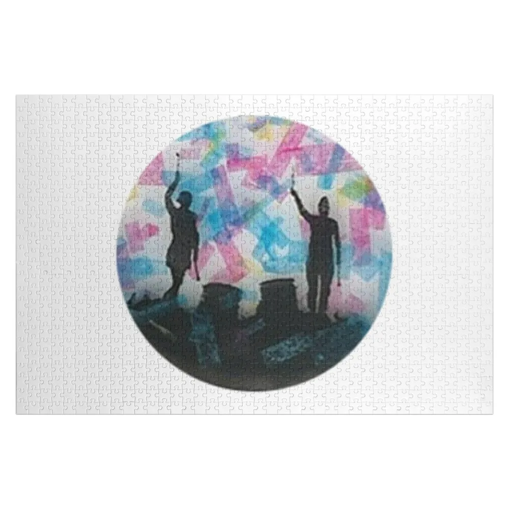 Silhouette Trees Confetti Jigsaw Puzzle Personalized Gift Married Baby Toy Iq Personalized Gift Puzzle