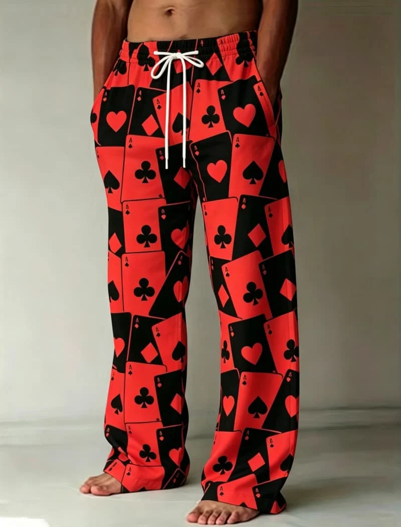 men's-classic-poker-card-printed-loose-casual-pants-suitable-for-outdoor-sports-vacations-and-special-occasions