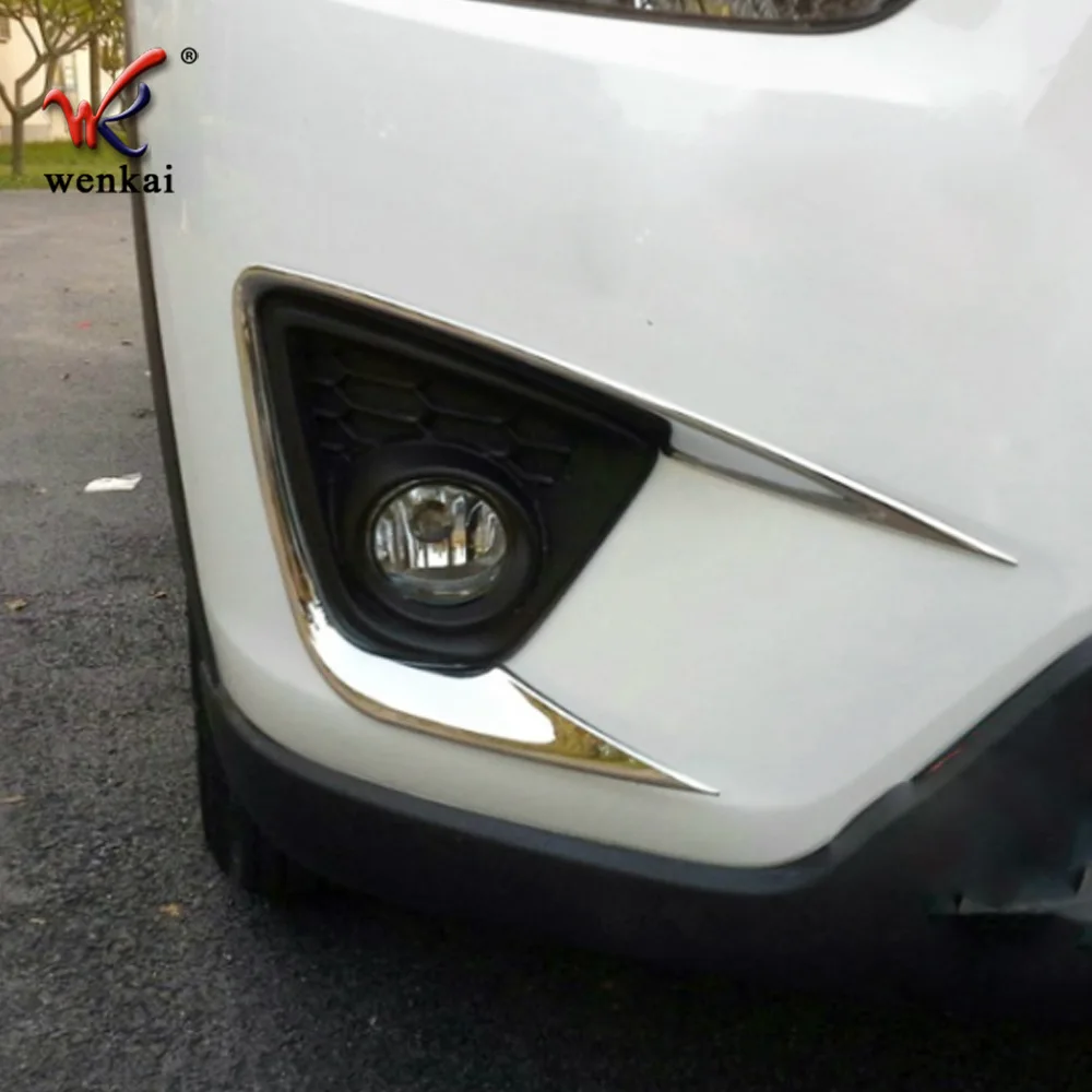 

special decoration ABS Car fog lamp lights cover Auto car Accessories for Mazda CX5 CX-5 2013 2014