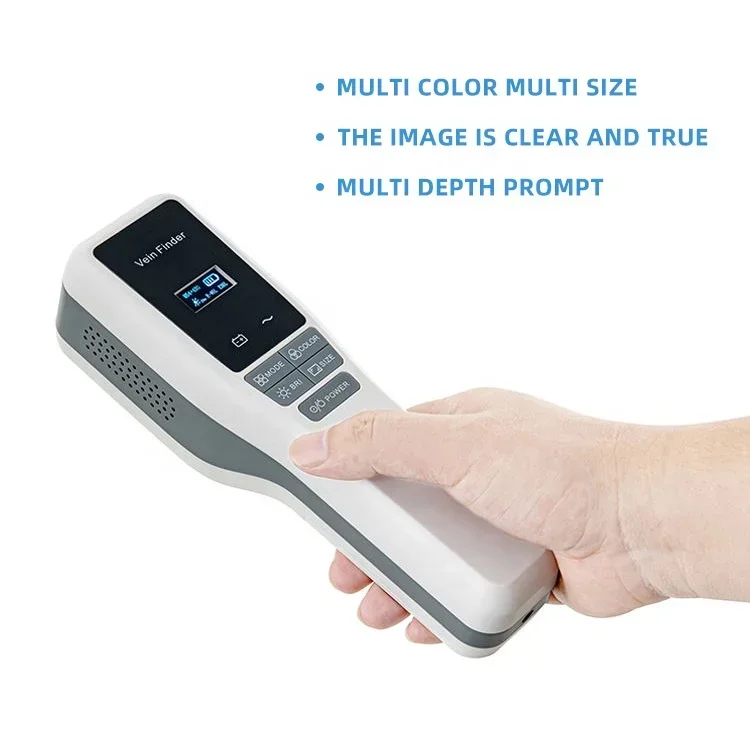 2024 Handheld Infrared Vein Finder Viewer Medical Transilluminator Vein Scanner Locator Detector Clinical Vascular Detector