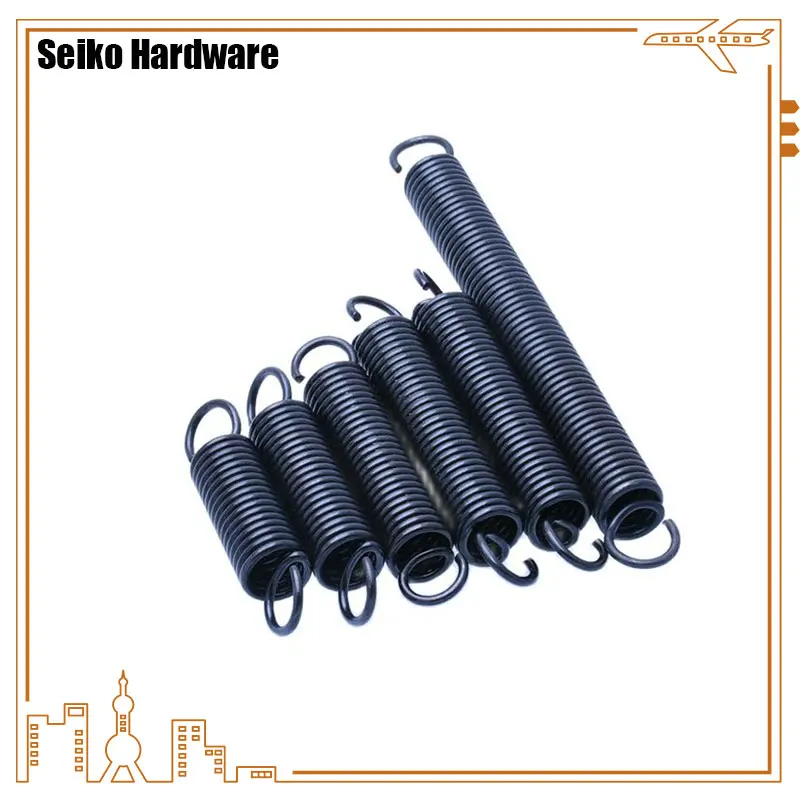 Open tension spring diameter 2.5mm, outer diameter 20mm, elastic tension spring 65Mn manganese spring steel