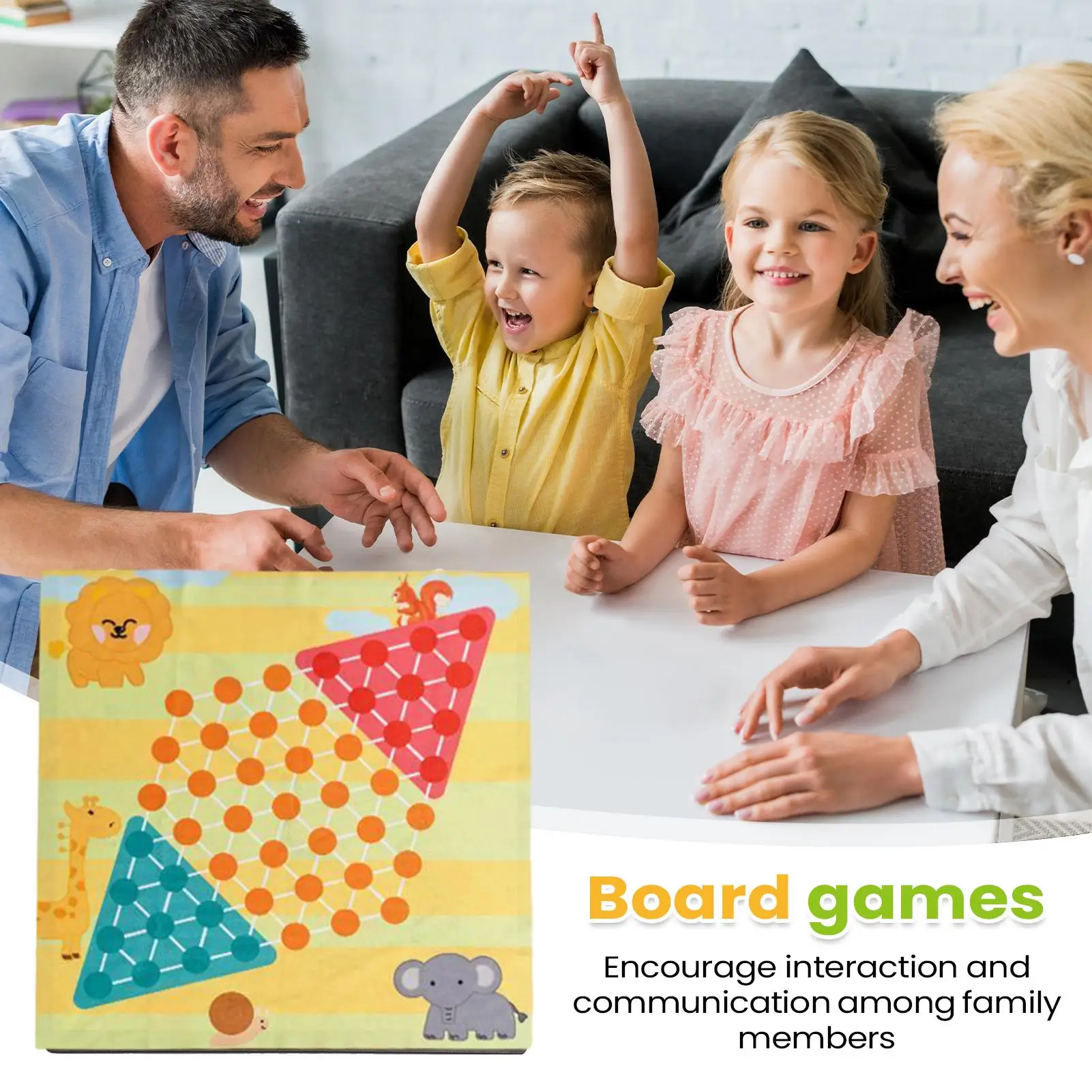 

Board Games Family Board Games For Family Night With Kids Interactive Learning Educational Toy For Gatherings Vacation Travel
