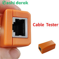 Network Cable Test Box UTP Cable Tester RJ45 Network Cable Connector Original Accessories Cable Tester for CCTV Camera Tester