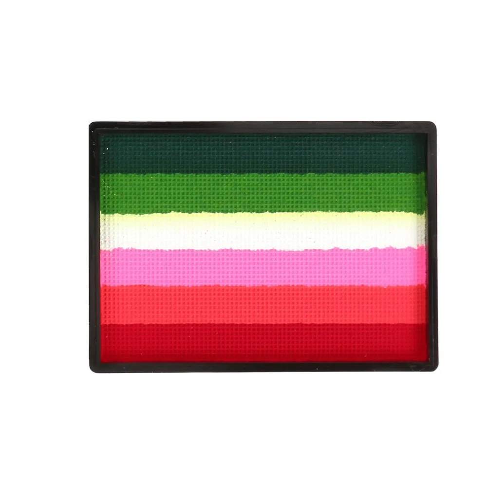 여러 가지 빛깔의 바디 페이스 페인팅 키트 다채로운 방수 할로윈 메이크업 도구 오래 지속되는 무독성 페이스 페인팅 팔레트 선물