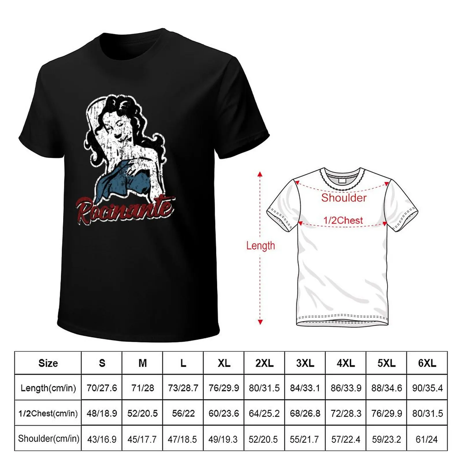 Rocinante crew (front only) T-Shirt Casual Basic Short Sleeve T-Shirt