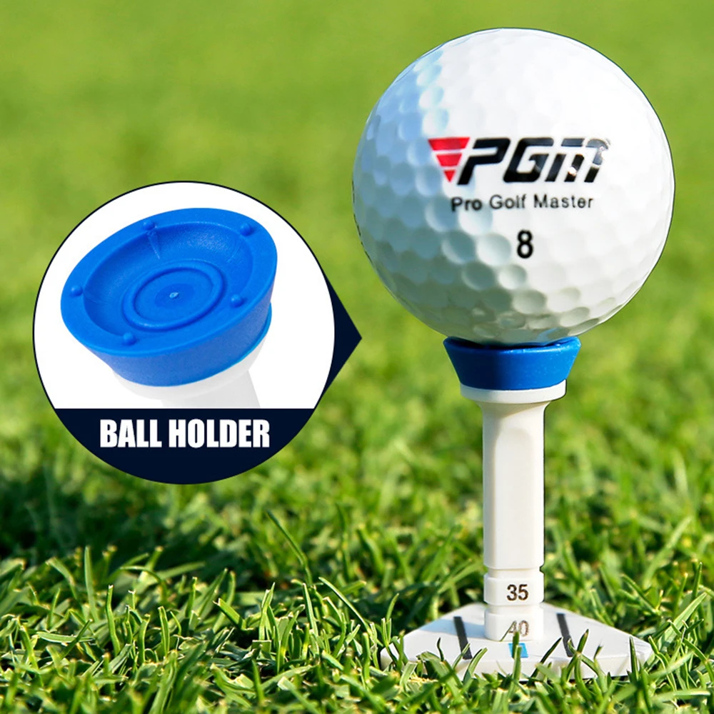 PGM Kunststoff-Golftee, verstellbar, 4 Stück/Box, langlebige Golftees für Driver, reduzieren Reibung und Seitenspin, Golfzubehör – Detail 7
