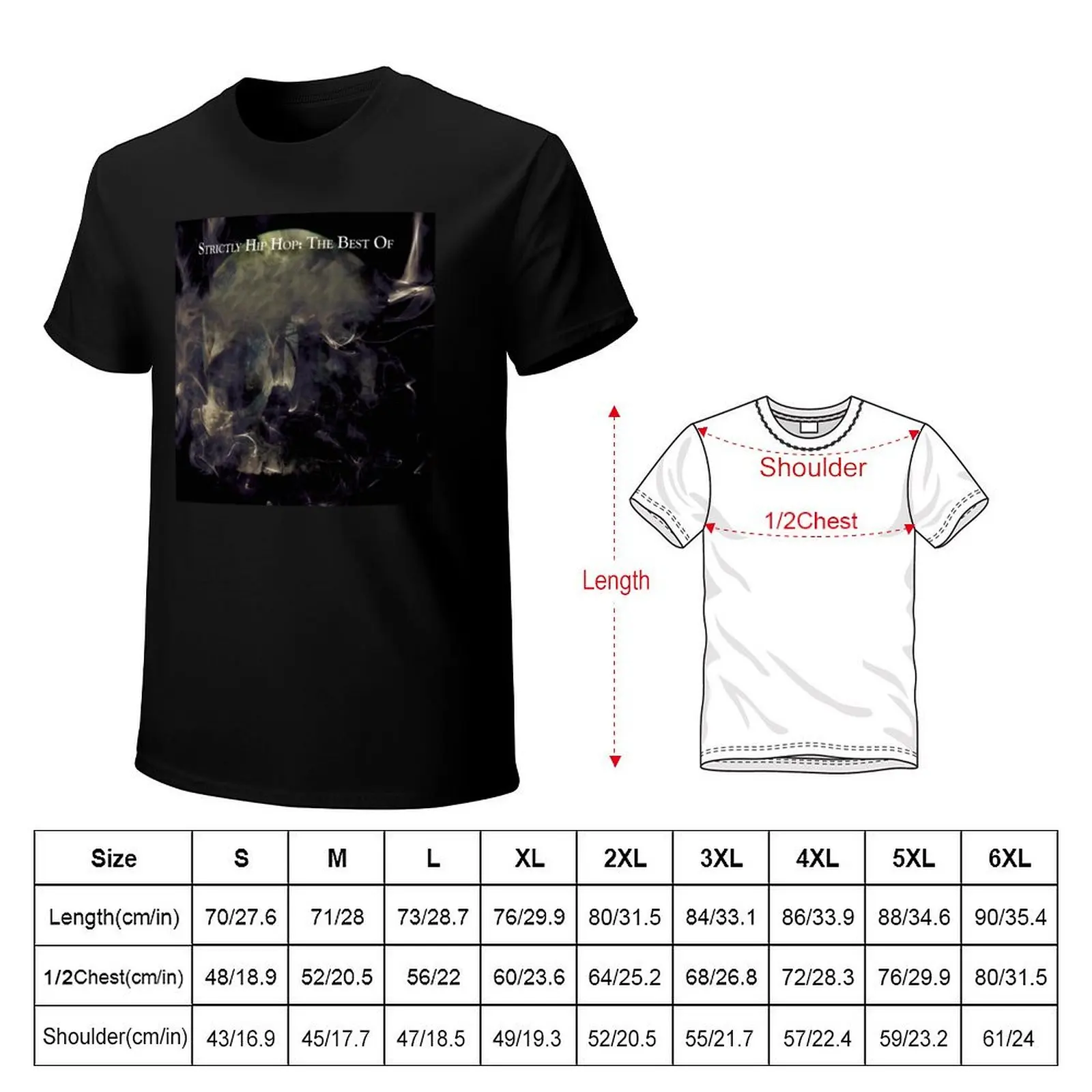 Album strictly hip hop the best of cypress hill T-Shirt Plus Size Quick Dry Sports Tee
