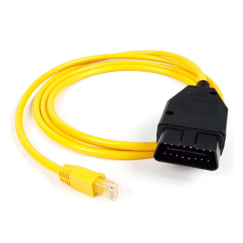 Picture 6: ENET Data Cable For BMW ENET Ethernet to OBD Refresh Interface ICOM Coding for F-Series Diagnostic Cable Data OBDII Coding