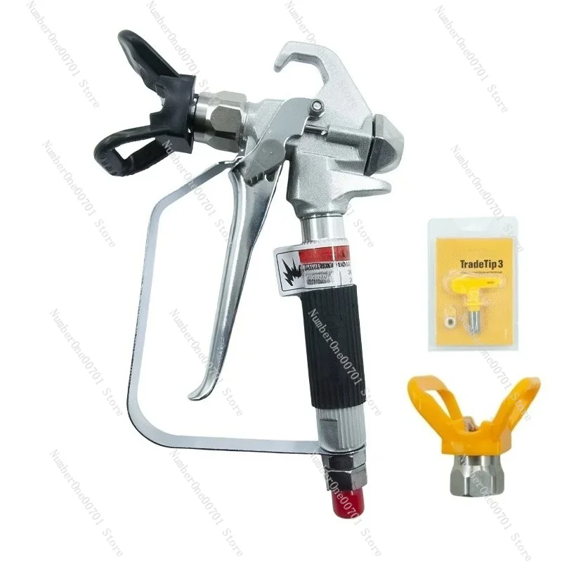 Airless Paint Spray Gun with 517 Nozzle&Duckbill Seat 3600 PSI High-Pressure Airless Paint Sprayers Accessory