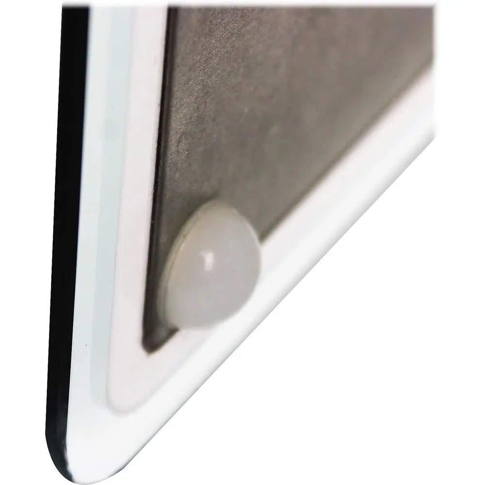 14 × 14 لوح مسح جاف زجاجي شبكي أبيض وأسود من Viztex #4