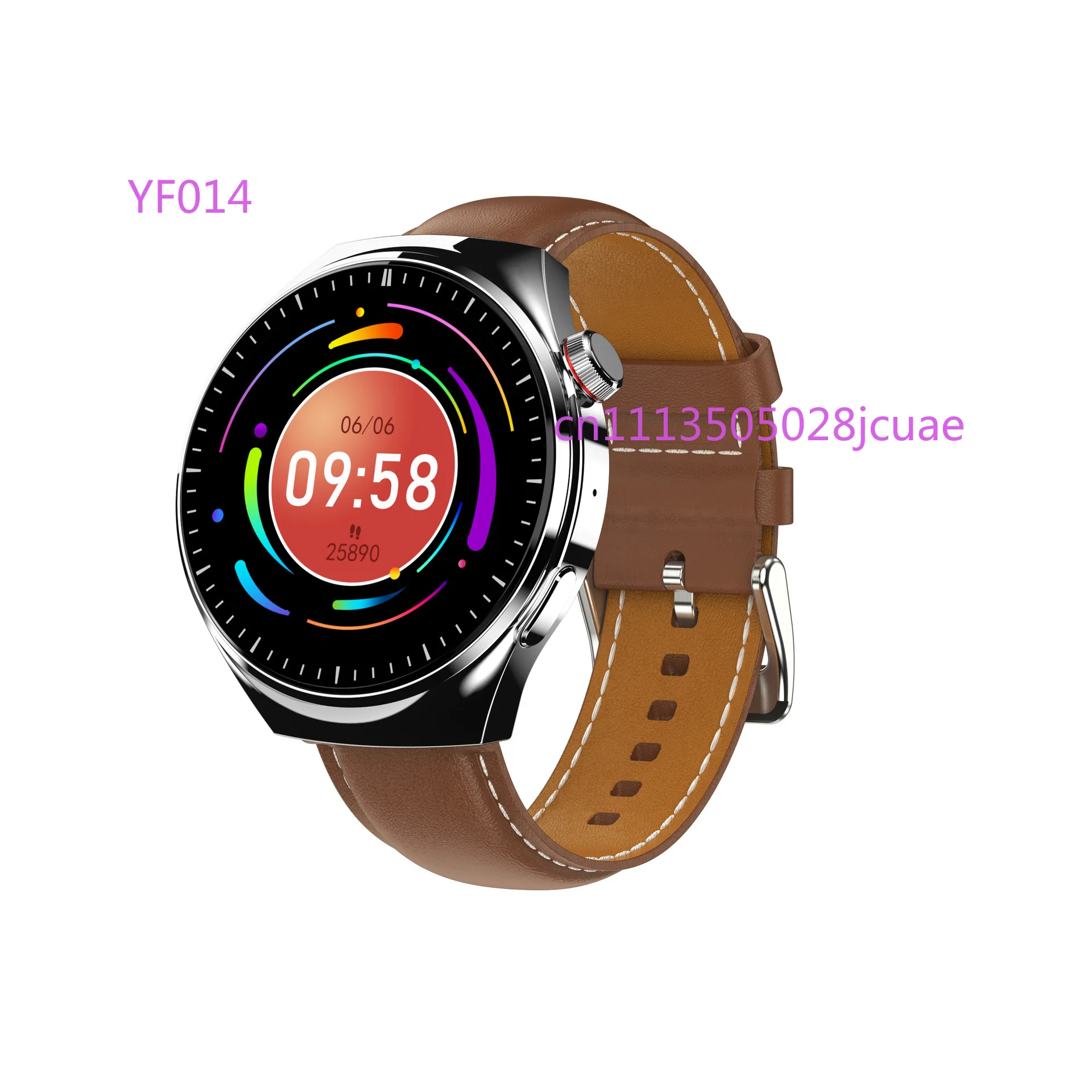 GT5 Smart Watch, Dual Strap, Bluetooth Call, Voice Assistant, Heart Rate Monitor, Pedometer, Business Smart Watch