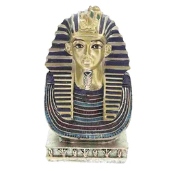 King Sculpture Sand Table Decoration Decorations Statue Bust Resin