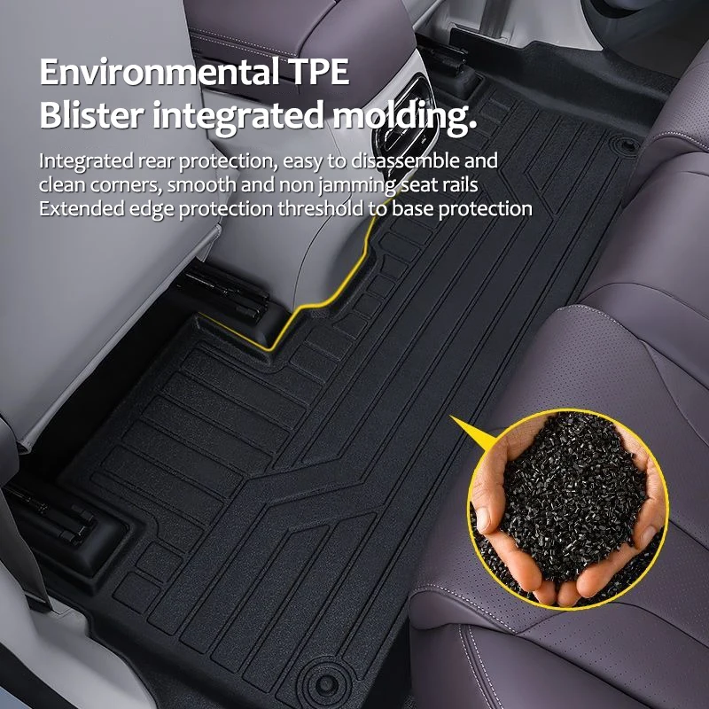 Car Floor Mat For Subaru Forester SK 2019~2023 TPE Waterproof Leather Rug Mud Carpet Foot Pad Full Tappeto Auto Accessories