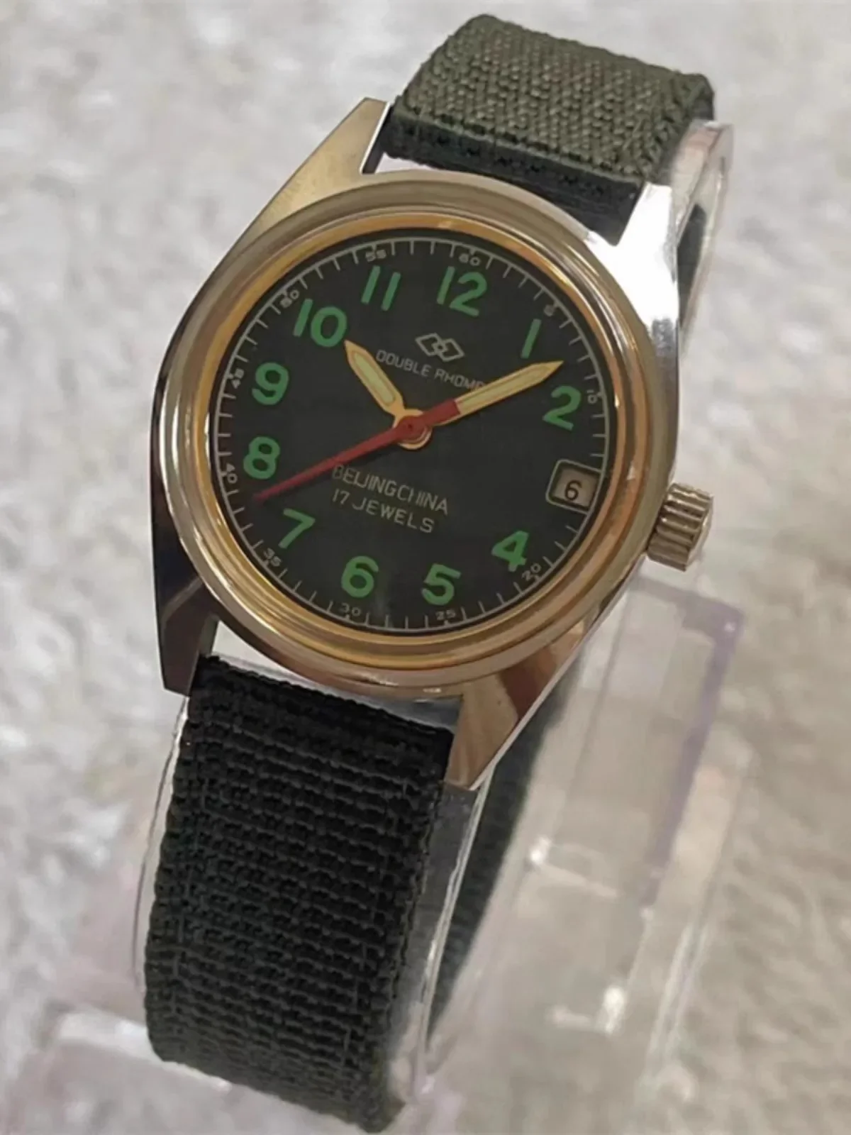 Antique watches 80's brand new stock national manual mechanical single calendar retro men's and women's watches gas model watche