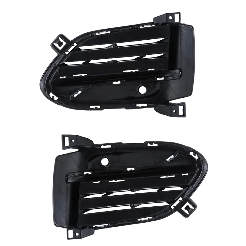 

H5-1Pair Front Bumper Outer Grille Cover Parts Accessories Fit For BMW X6 F16 2015-2019 51117319777, 51117319778