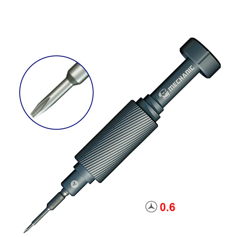 Mechanic Ishell Screwdriver Mortar Mini 6in1 Strong Magnetism Precision Screwdriver Kit for Phone Watch Opening Repair