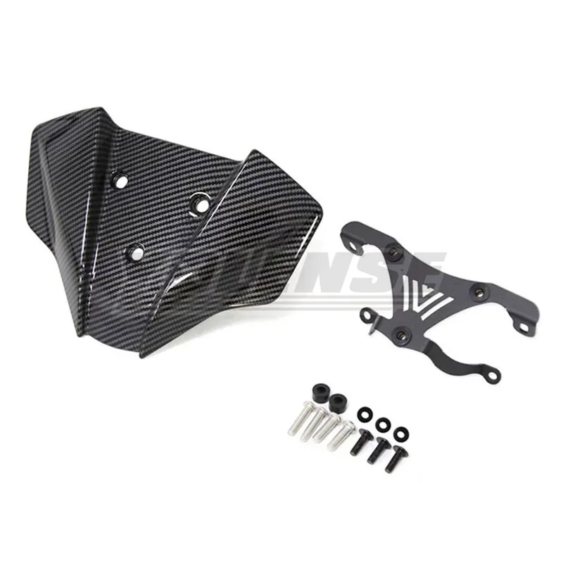 2017-2023 Motorcycle Windscreen Windshield Wind Deflectors Shield Protector For DUKE 390 125 DUKE390 DUKE125