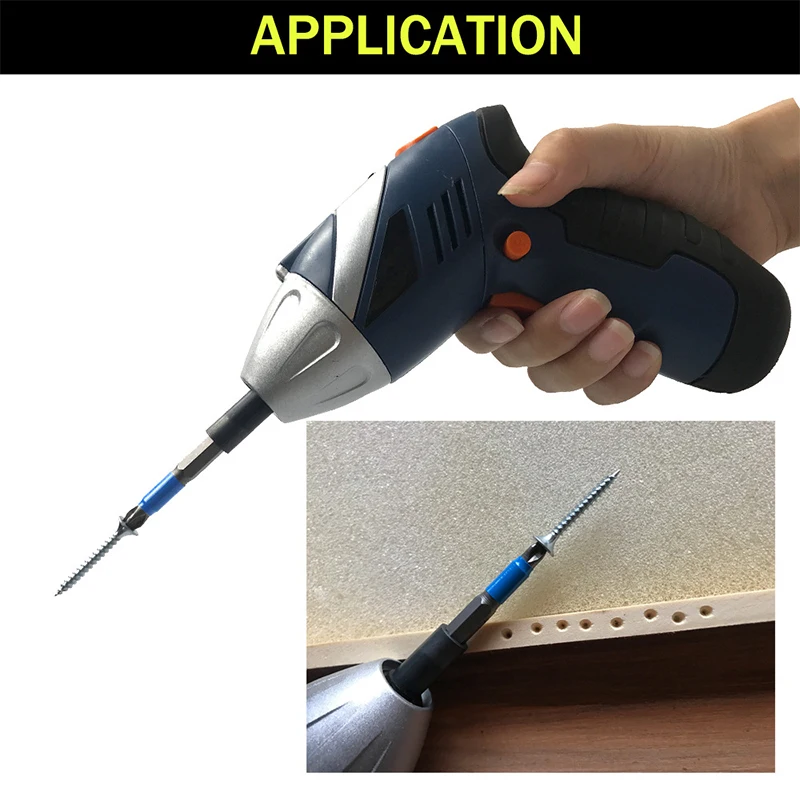 Magnetic Anti Slip Long Reach Electric Screwdriver Bits 1/4\