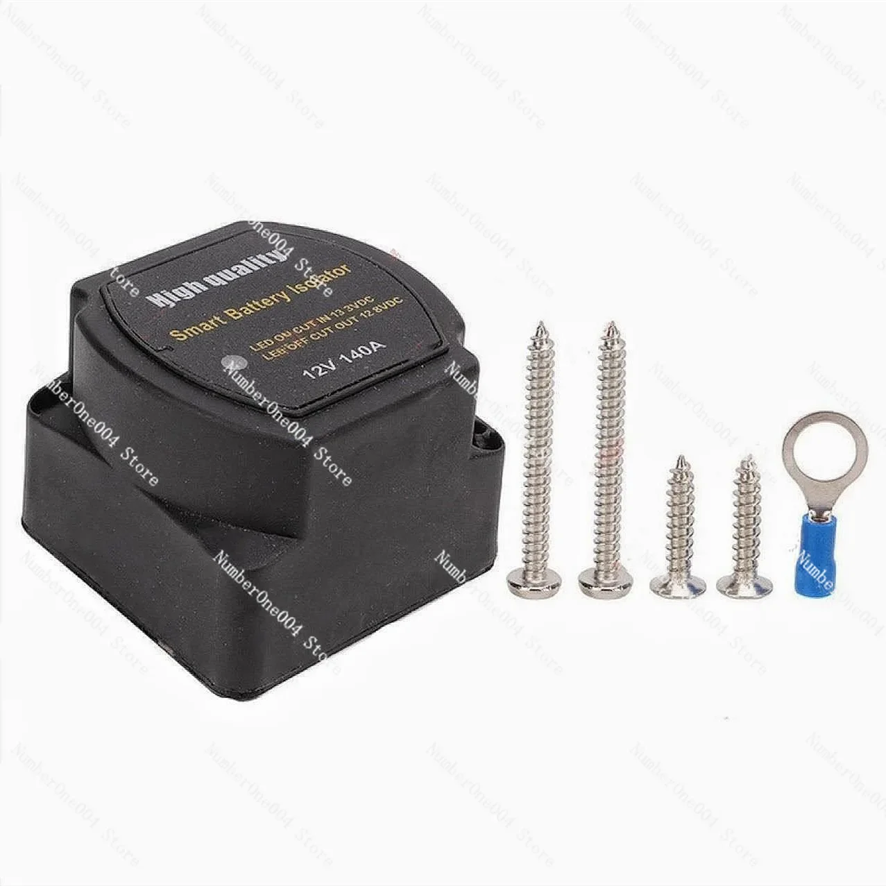 Dual Battery Isolator 12V140Amp Car Yacht Dual Battery Isolator, Power Master Switch Relay