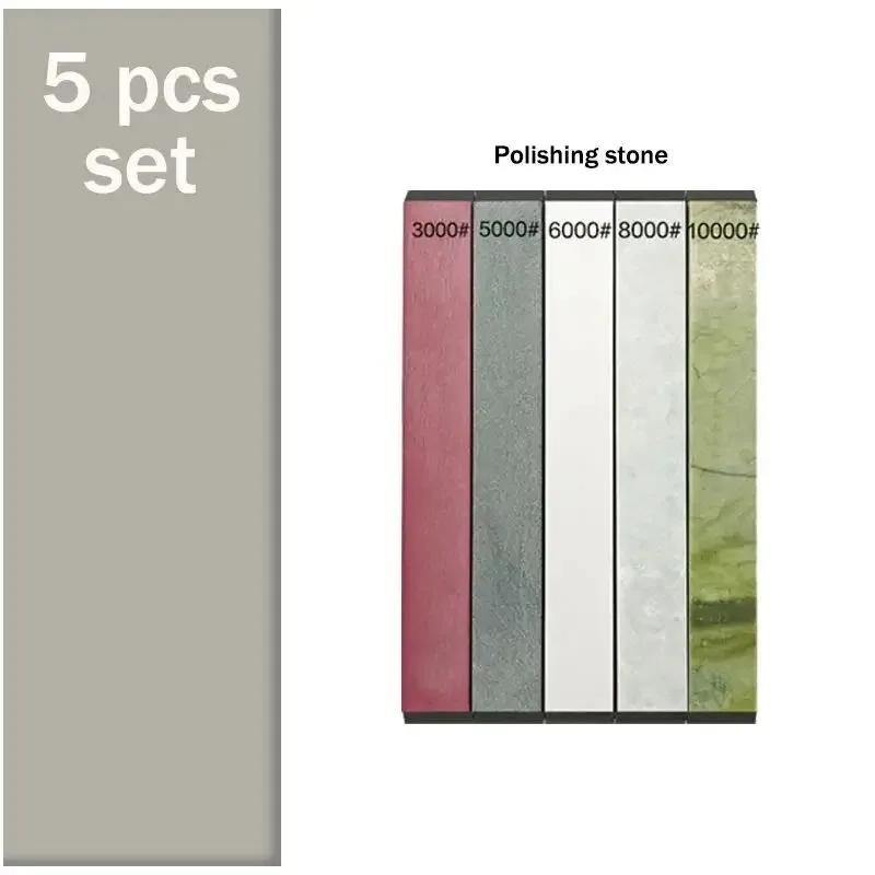 Sharpening Stone White Corundum Diamond Whetstone Knife Sharpener Sharpening Polishing Correction Stone Leatherwear Set