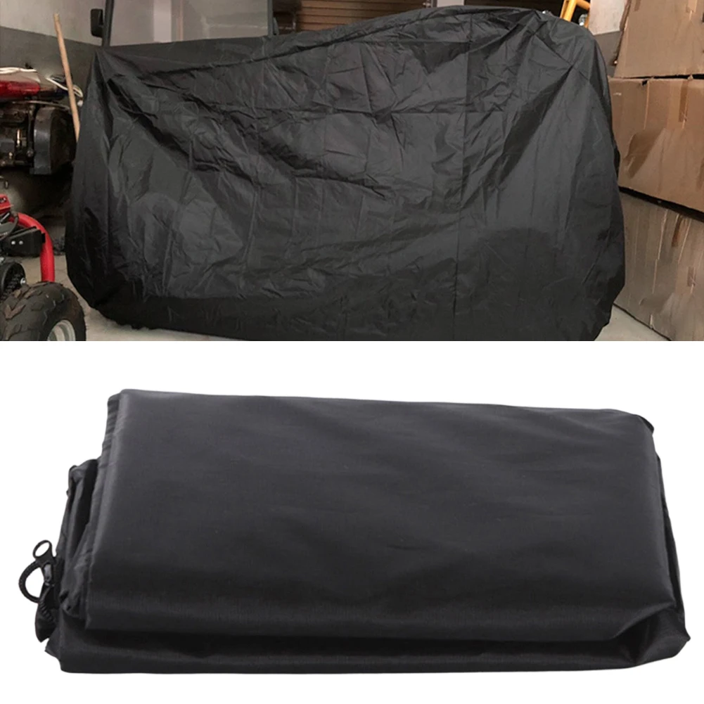 

Чехол для квадроцикла 210D Oxford, водонепроницаемый, пылезащитный, для квадроциклов, пляжных вездеходов, защитный чехол для хранения на открытом воздухе, черный, 4 размера