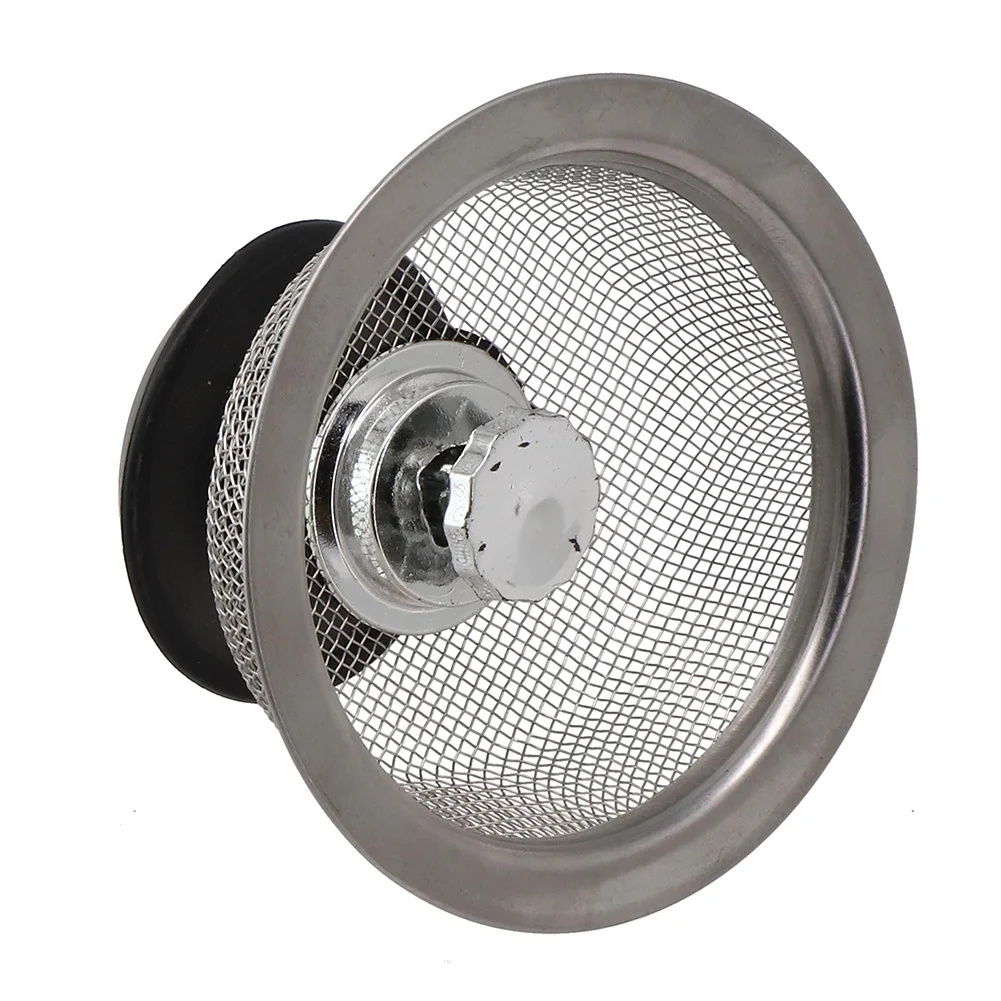 8.5 Cm Kitchen Water Sink Filter Sink Mesh Strainer Stainless Steel Bathroom Floor Drain Cover Shower Hair Catche Stopper