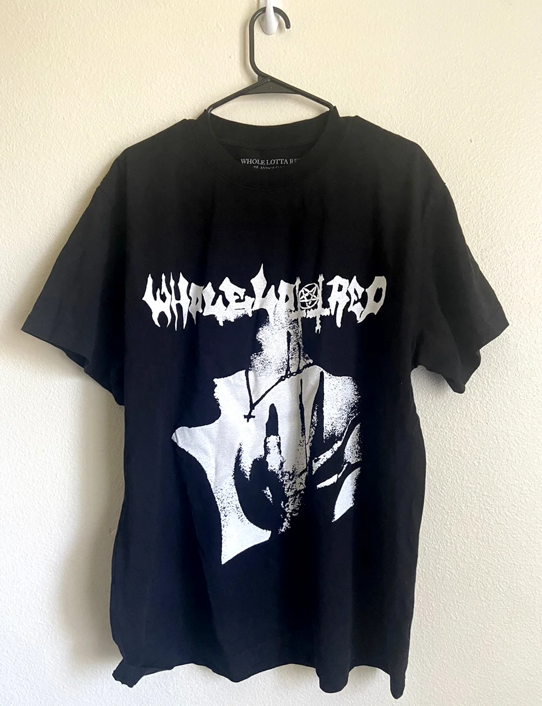 High New 2022 Men Playboi Carti WHOLE LOTTA T Shirts T-Shirt Hip Hop Skateboard Street Cotton T-Shirts Tee Top US size #BG109