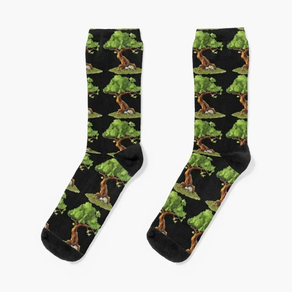 

Bonsai Tree - Japanese Culture And Tree Art Lover Socks winter gifts sports stockings custom Crossfit Boy Child Socks Women's