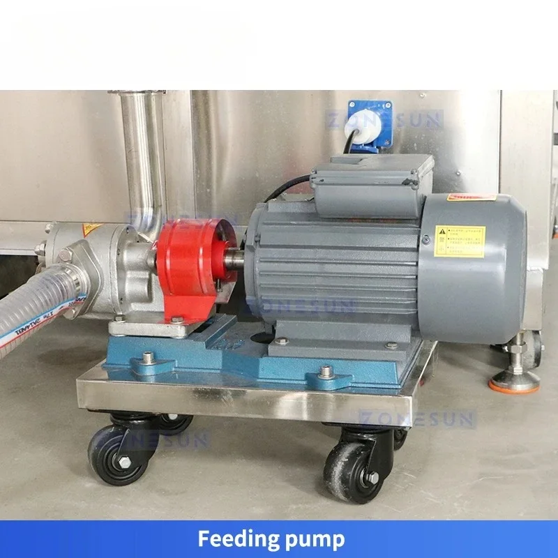 ZONESUN ZS-SV6X Riempitrice automatica a 6 teste Servo Riempitrice per liquidi Riempitrice a movimento continuo