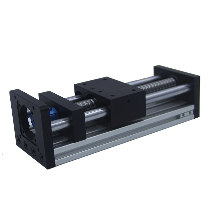 Linear slide module synchronous belt electric slide cross ball screw linear guide screw micro three-axis