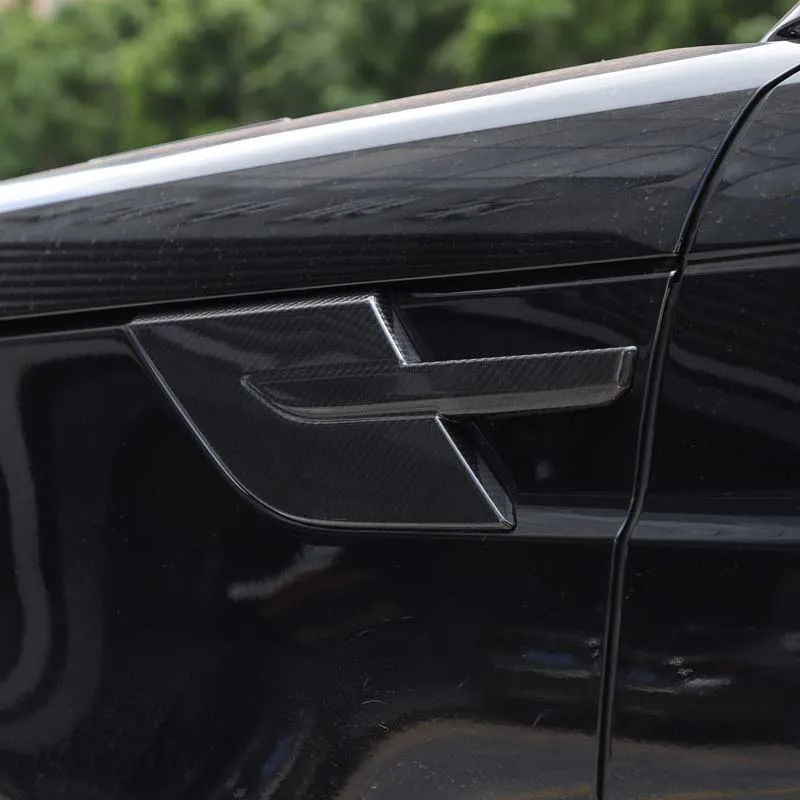 

Real Carbon Fiber For Land Rover Range Rover Sport 2023-2025 Air Vent Outlet Trim Hood Air Vent Outlet Wing Trim Accessories