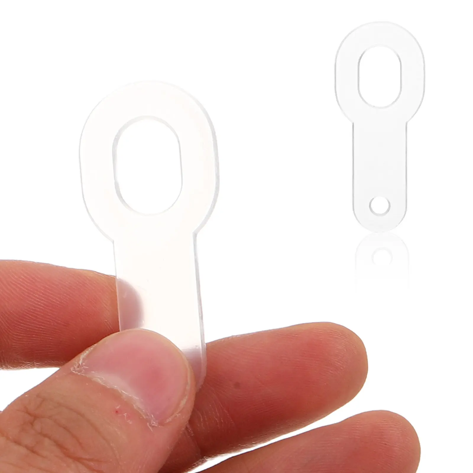 25Pcs Transparent Plastic Straw Charm Clips Reusable Lightweight 08Cm Straw Holder Tumbler Cup Decoration DIY Craft Accessories