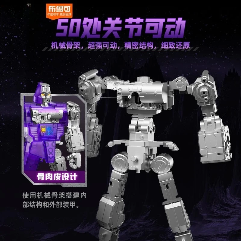 Auf Lager Neue 2025 Blokees Transformers G1 Megatron Energy Explosion Ver Legendary Action Edition Action Figure Sammeln Spielzeug Geschenk