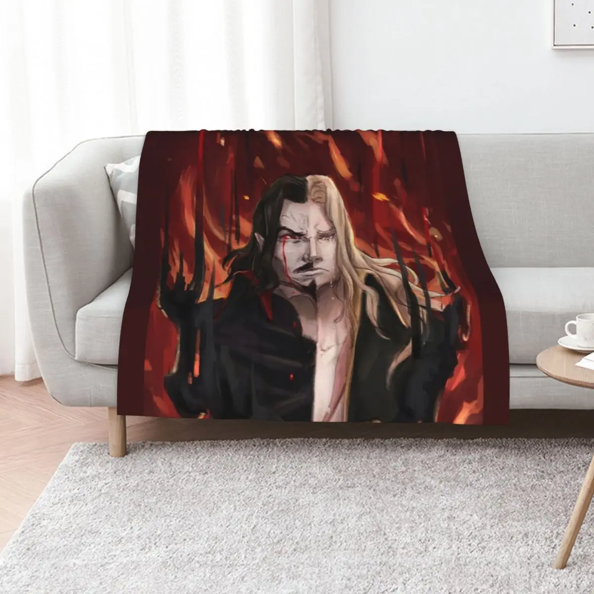 Castlevania Throw Blanket Blankets For Bed wednesday For Decorative Sofa Sleeping Bag Warm For Baby Blankets