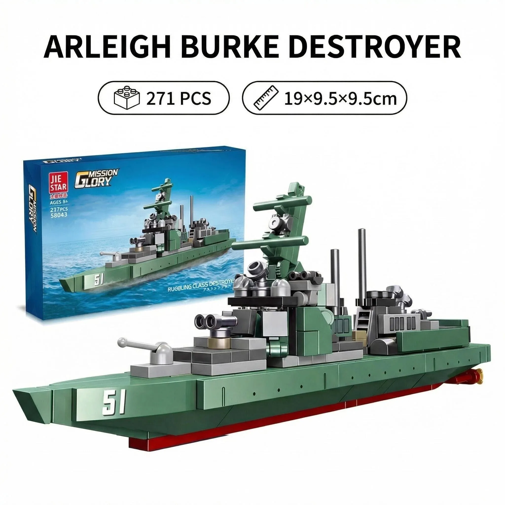 

Wwii Military Warships Military Series Iowa Class Battleship Gift For Boys Home Decoration Birthday Gift