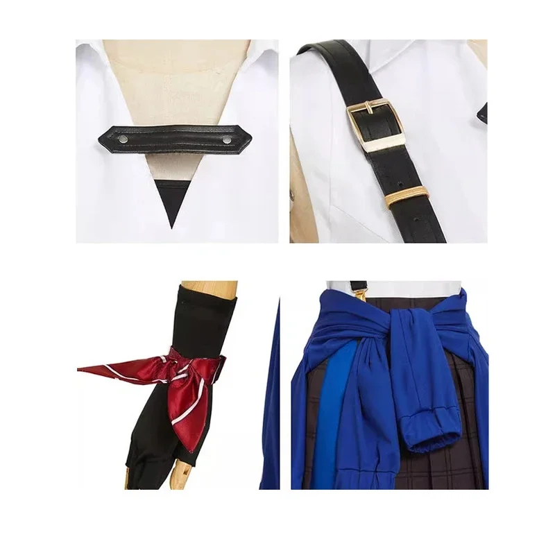 Qq45Project Sekai Panggung Warna-warni Feat Leo/ned Hoshino Ichika Pakaian Wig Anime Miku Kostum Cosplay Halloween Karnaval Kasual Uni