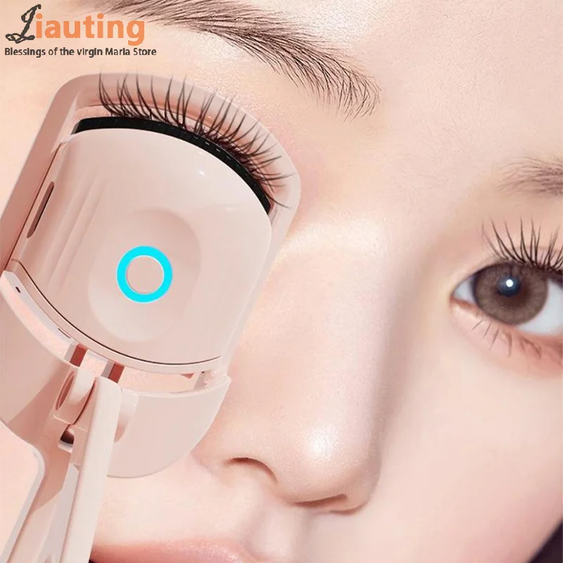 Elektrische Wimperkruller Usb-Oplaadmodel Snelle Verwarming Draagbare Eye Lash Permanent Vormgeven En Blijvende Curling Thermische Wimperclip