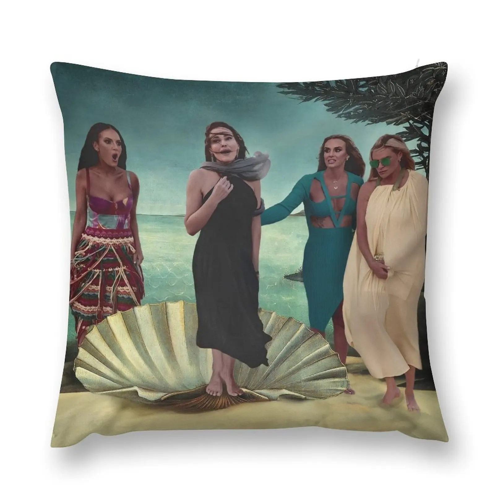 The Real Housewives of Shock Wave Throw Pillow Embroidered Cushion Cover Pillow Decor Sofa Pillow Cover