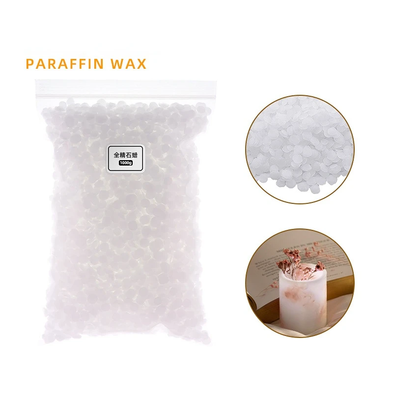 Fine Granular Paraffin Wax Smooth Texture and Good Light Transmittance Diy Material Aromatherapy Candle Stone Crack Wax 28x20cm