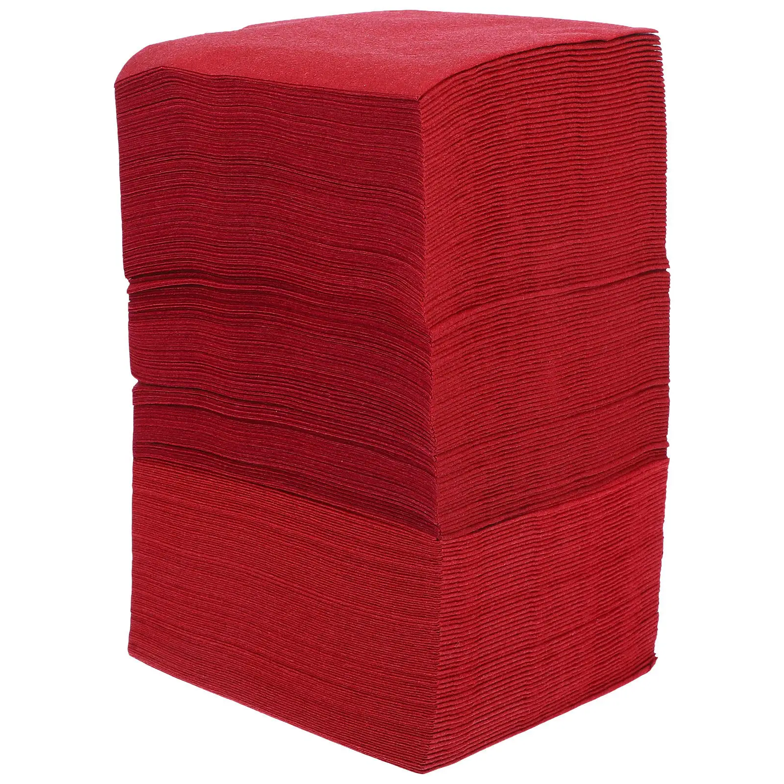 

150Pcs Dust-Free Paper Napkins Soft Comfortable Red Dinner Size Disposable for Cocktail Parties Wine Events Bar Napkins Bulk