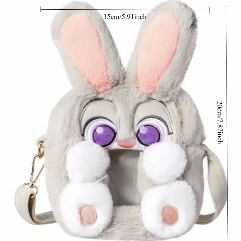 ディズニー ズートピア 2 漫画キツネとウサギのぬいぐるみバックパック韓国風の新しいファッションかわいい女の子のバックパック日用品